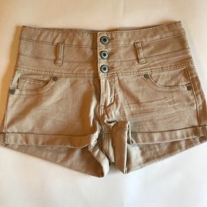 High rise shorts